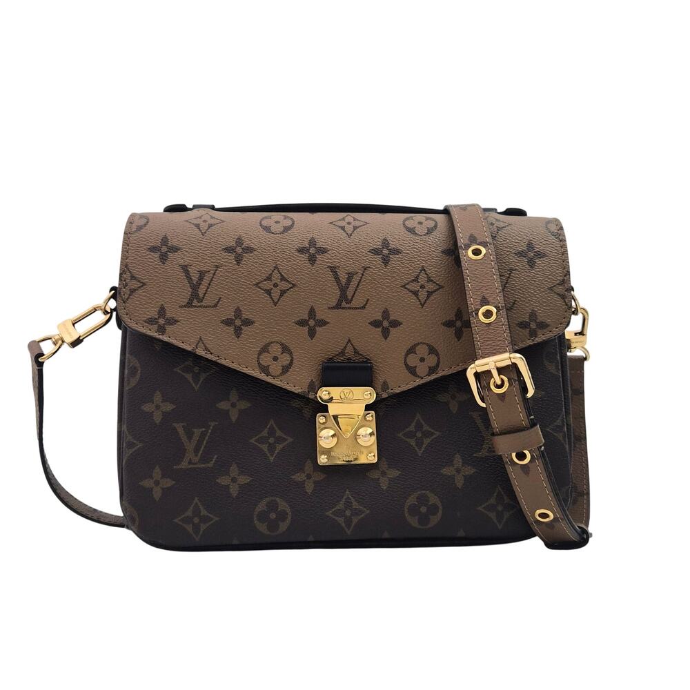 Louis Vuitton Reverse Monogram Pochette Metis Crossbody Bag